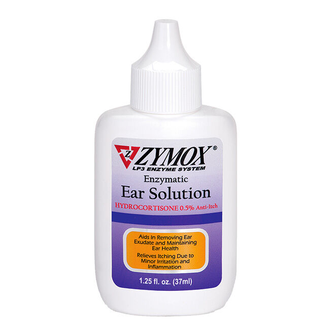Zymox Enzymatic Ear Solution with 0.5% Hydrocortisone image number null