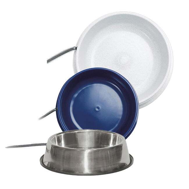 K&H Pet Products | Thermal Bowl - Blue, 96-Oz.