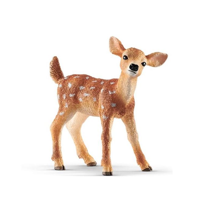 Schleich White-Tailed Fawn Toy image number null