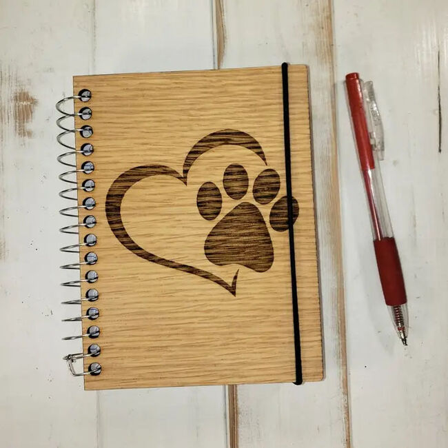 Genesis 3D Pocket Journal - Paw in Heart image number null