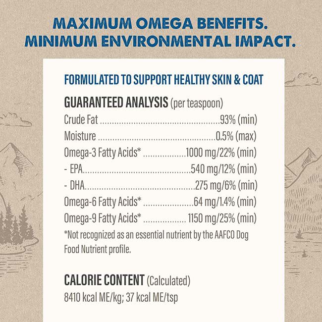 Grizzly Pet Products Wild Alaskan Pollock Oil Supplement image number null