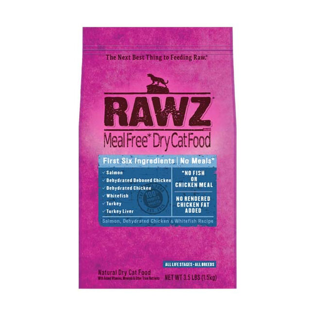 Rawz Cat Food Salmon, Chicken & Whitefish  image number null