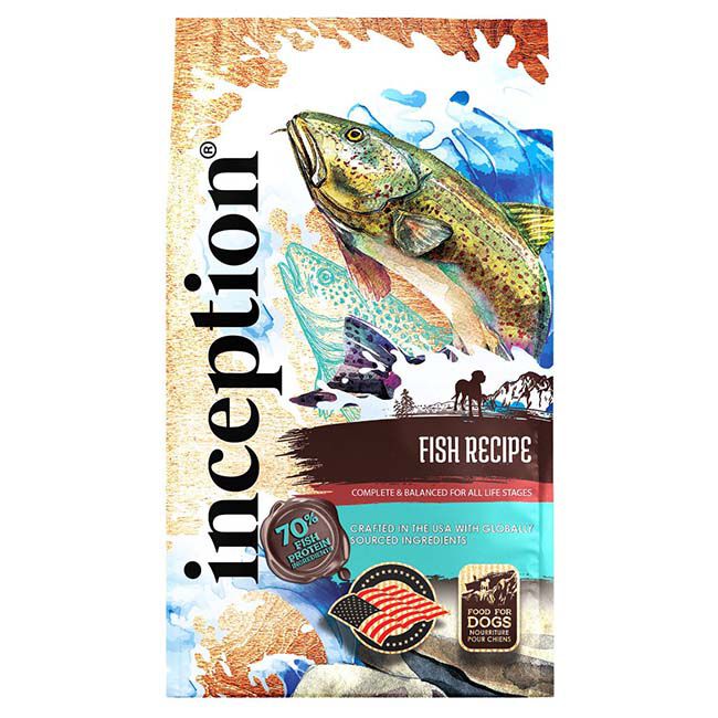 Inception Pet Food Fish Recipe Dry Dog Food image number null