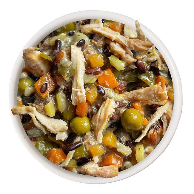 Weruva Awesome Bouncy Dog Food - Chicken Breast & Riceberry with Veggies, Turmeric & Ginger - 14 oz image number null