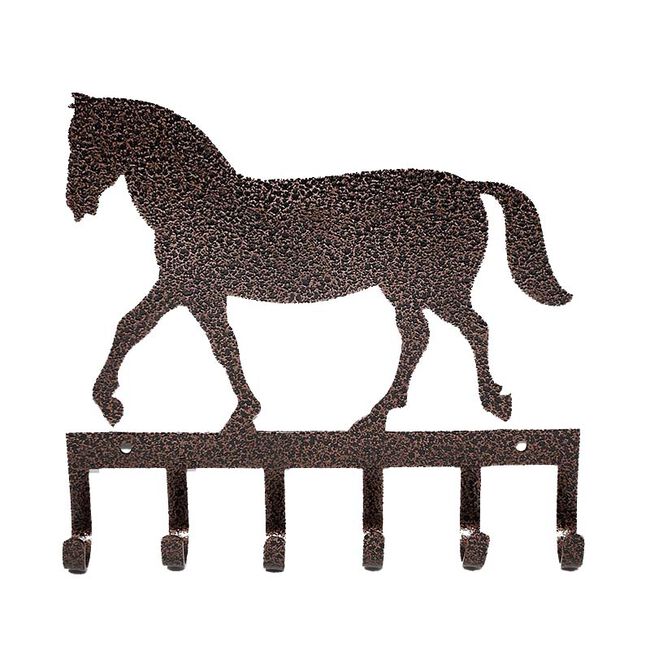 Metal Mazing Key Holder - Handmade in NH - Horse image number null