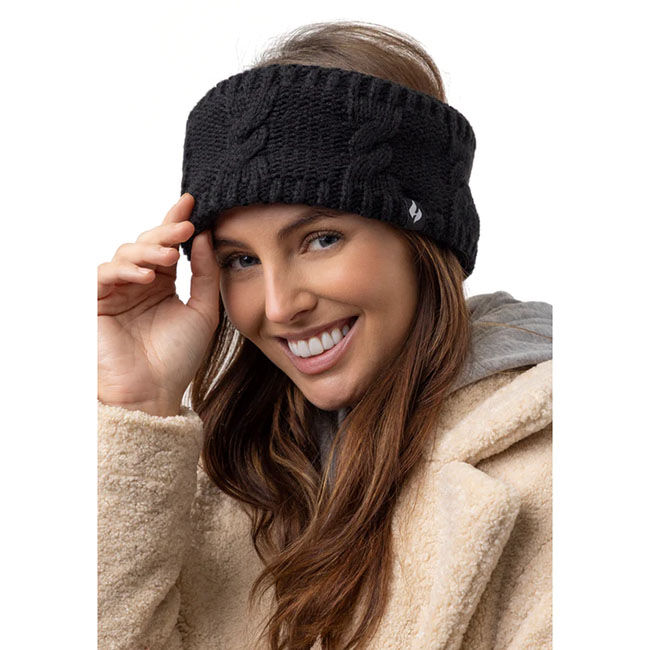 Heat Holders Women's Alta Cable Knit Headband image number null