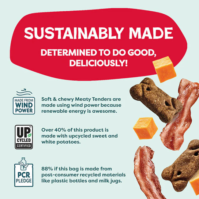 Shameless Pets Soft & Chewy Meaty Tenders - Bacon Me Crazy Recipe - 8 oz image number null