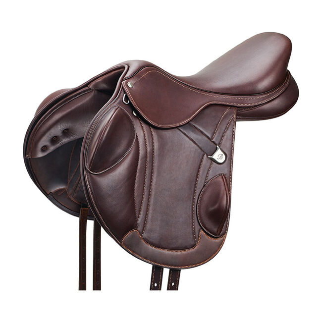 Bates Advanta Classic Brown Jumping Saddle image number null