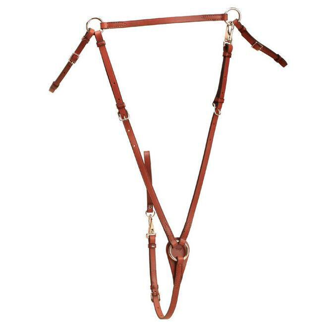 Tory Leather Flat Hunt Breastplate image number null