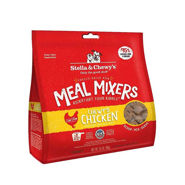 Stella & Chewy's Chicken Freeze-Dried Raw Meal Mixers - 3.5oz image number null