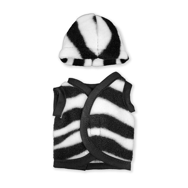 Crafty Ponies Toy Vest and Helmet Cover - Zebra image number null