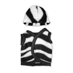 Crafty Ponies Toy Vest and Helmet Cover - Zebra