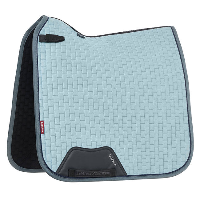 LeMieux Suede Dressage Pad - Glacier image number null