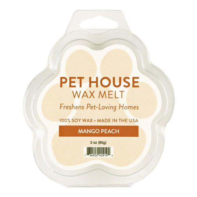 Pet House Candle Mango Peach Wax Melt image number null