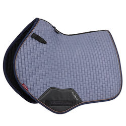 LeMieux Suede Close Contact Pad - Jay Blue