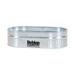 Behlen Country 44-Gallon Galvanized Round End Sheep Tank