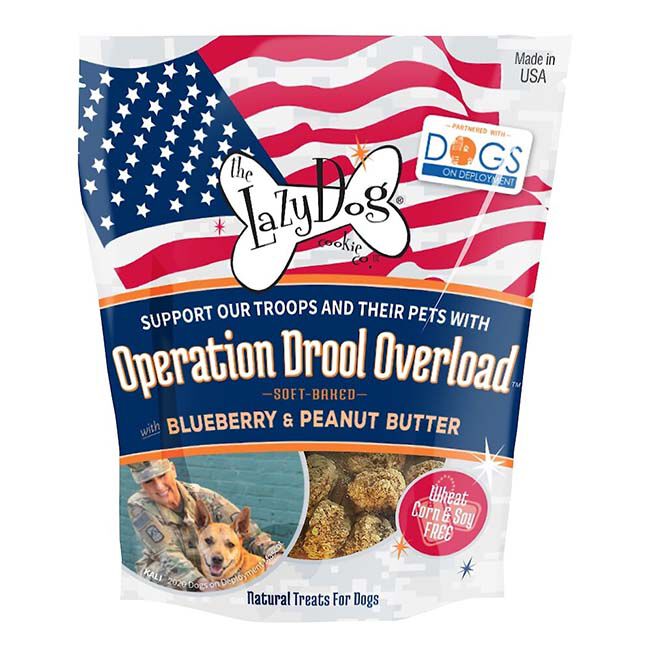 The Lazy Dog Cookie Co. Operation Drool Overload Treats for Dogs - 5 oz image number null