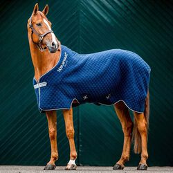 Horseware Autumn Cooler (No Fill) - Navy/Navy & Silver