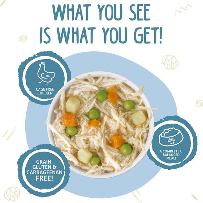 Weruva Classic Dog Food - Grandma's Chicken Soup with Chicken & Veggies - 14 oz image number null