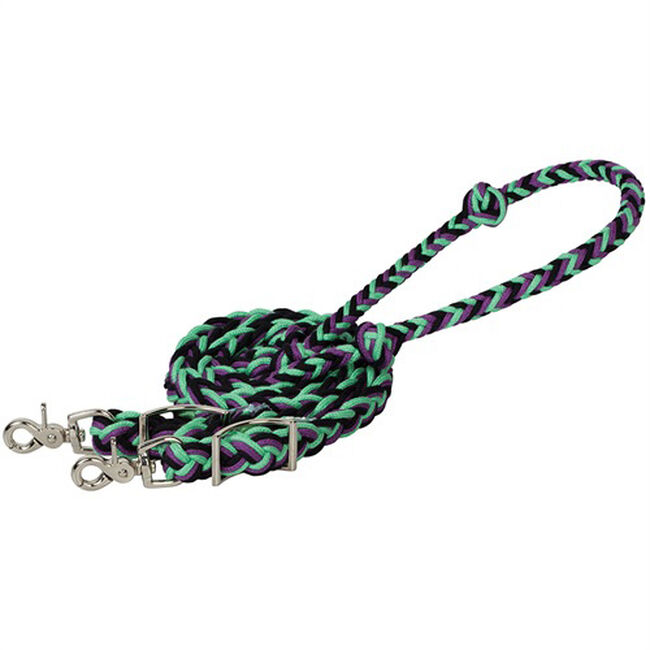 Weaver Equine EcoLuxe Flat Barrel Reins - Closeout image number null