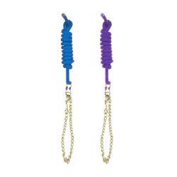 Perri's Poly Nylon Lead with Brass Plated Chain