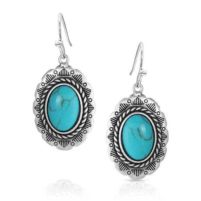 Montana Silversmiths Into the Blue Turquoise Earrings image number null