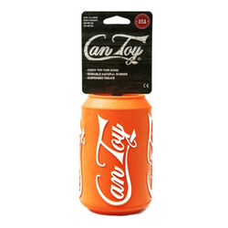 Orange Can Dog Toy
