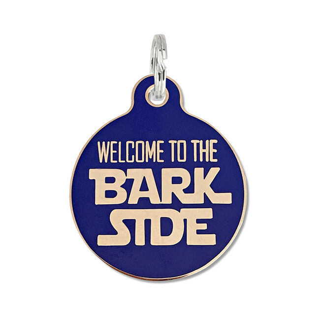 Bad Tags Dog ID Tag - Welcome to the Barkside image number null