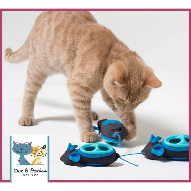 Doc & Phoebe's The Hunting Snacker Interactive Cat Food Toy Kit image number null