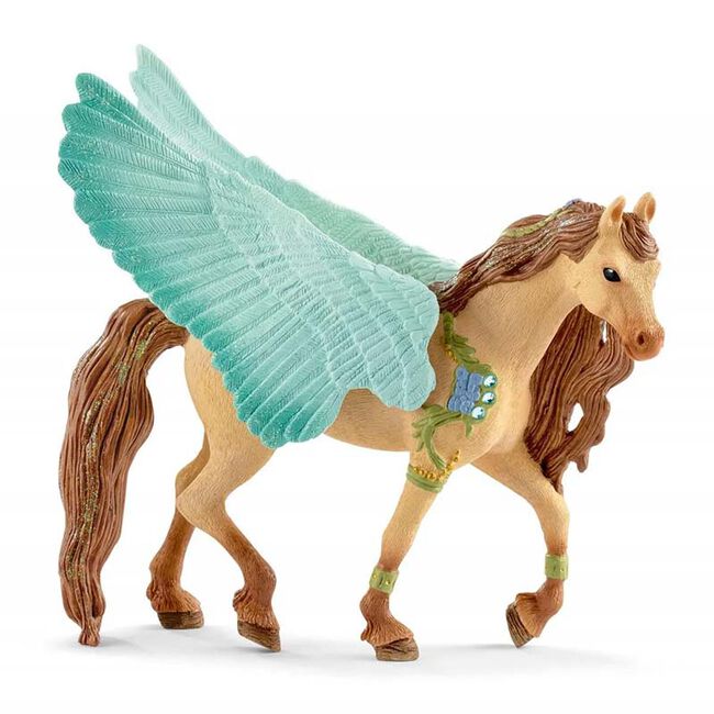 Schleich Decorated Pegasus Stallion Kids' Toy  image number null