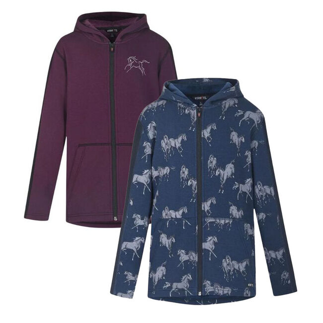 Kerrits Kids' Horse Sense Fleece Hoodie image number null