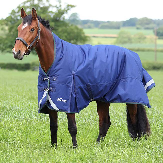 Shires Highlander Plus 200 High Neck - Navy image number null
