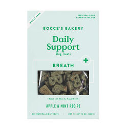 Bocce's Bakery Daily Support Dog Treats - Breath Biscuits