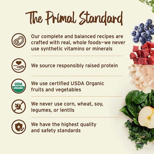 Primal Raw Frozen Dog Food - Rabbit Nuggets - 3 lb image number null