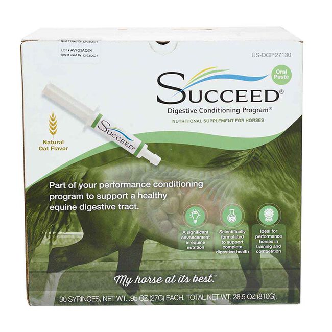Freedom Health SUCCEED Paste Digestive Supplement for Horses 30Day