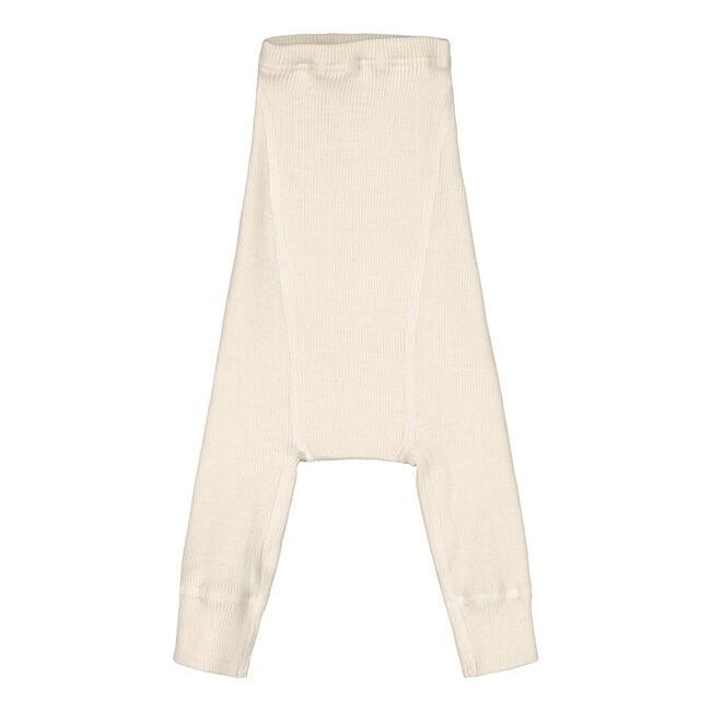Ruskovilla Baby 100% Organic Merino Wool Long Nappy Pants - Natural image number null