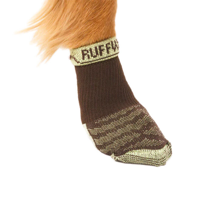 Ruffwear Bark'N Boot Dog Socks - Earth Brown image number null