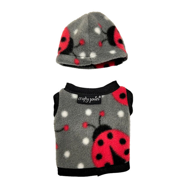 Crafty Ponies Toy Vest and Helmet Cover - Ladybug image number null