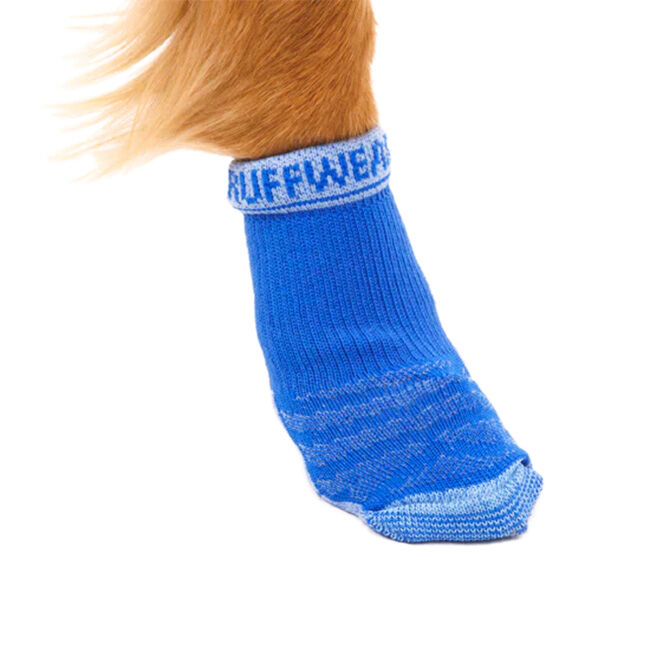 Ruffwear Bark'N Boot Dog Socks - Blue Pool image number null