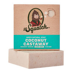 Dr. Squatch Men's Natural Soap - Coconut Castaway - 5 oz