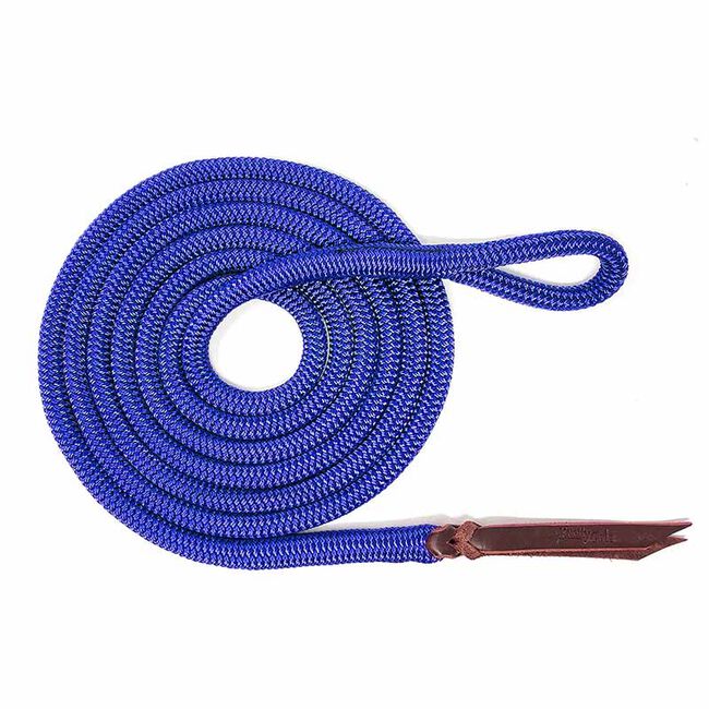 Knotty Girlz 9/16" Diameter Premium Polyester Yacht Braid Lead Rope with Loop End image number null