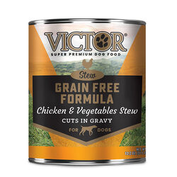 Victor Grain-Free Dog Food - Chicken & Vegetable Cuts in Gravy - 13.2 oz
