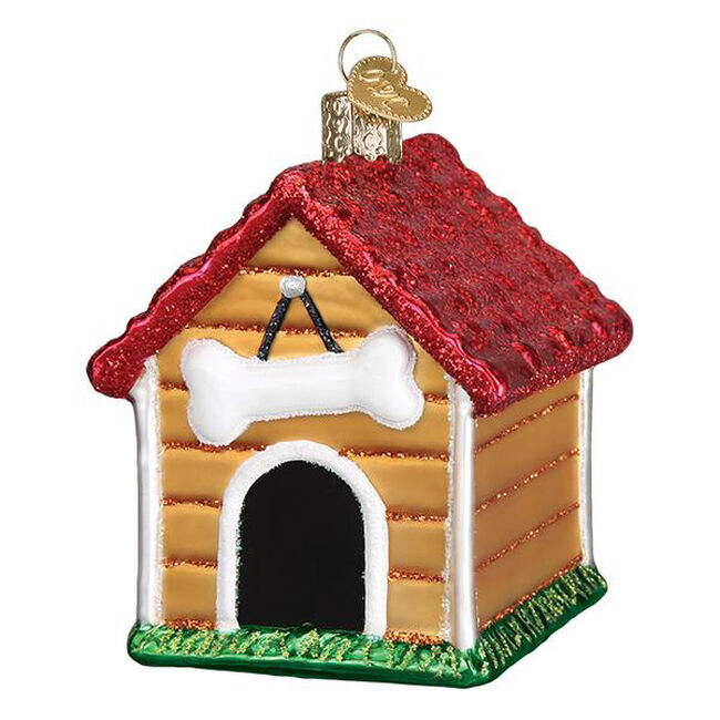 Old World Christmas Ornament - Dog House image number null