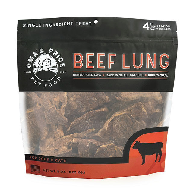 Oma's Pride Freeze-Dried Beef Lung image number null