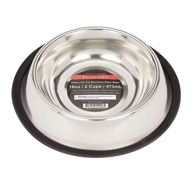 ProSelect XSuper Heavy Duty NoTip Stainless Steel Bowl The Cheshire