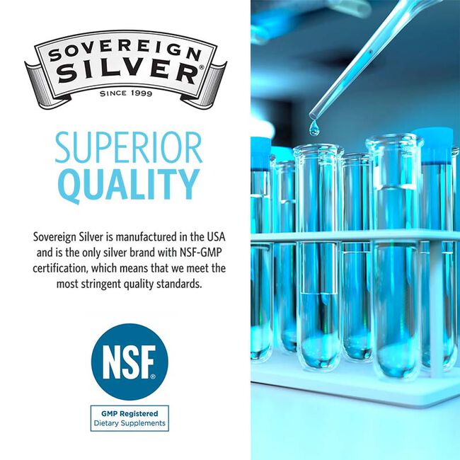 Sovereign Silver Bio-Active Silver Hydrosol 3-Piece Trial & Travel Kit - Daily+ Immune Support & Sinus Relief image number null