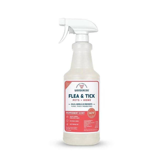 Wondercide Flea & Tick Spray for Pets & Home with Natural Essential Oils - Peppermint Scent image number null
