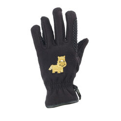 EquiStar Kids' Pony Fleece Gloves - Black