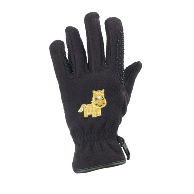 EquiStar Kids' Pony Fleece Gloves image number null