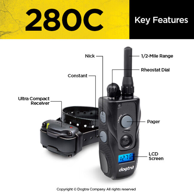 Dogtra 280C Remote Dog Trainer image number null